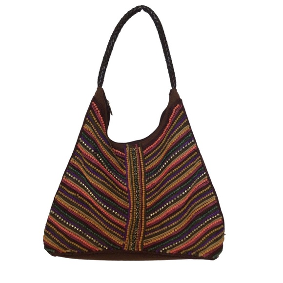 Emma Rose Beaded Handbag/Shoulder Bag - Picture 5 of 11